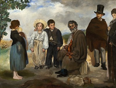 Den gamle musiker af Édouard Manet